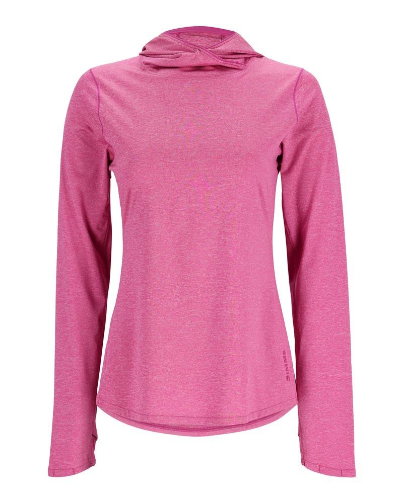 Simms SolarFlex Hoody Women's in Fuchsia Heather